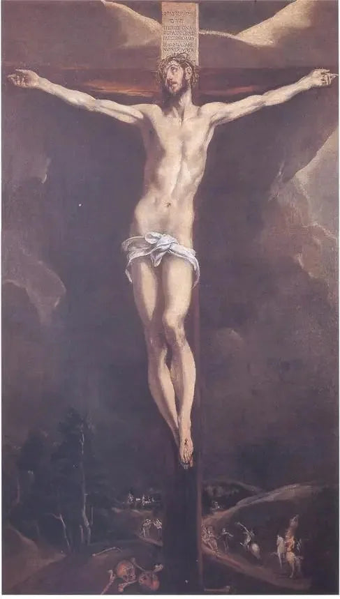 Cristo na cruz - El Greco
