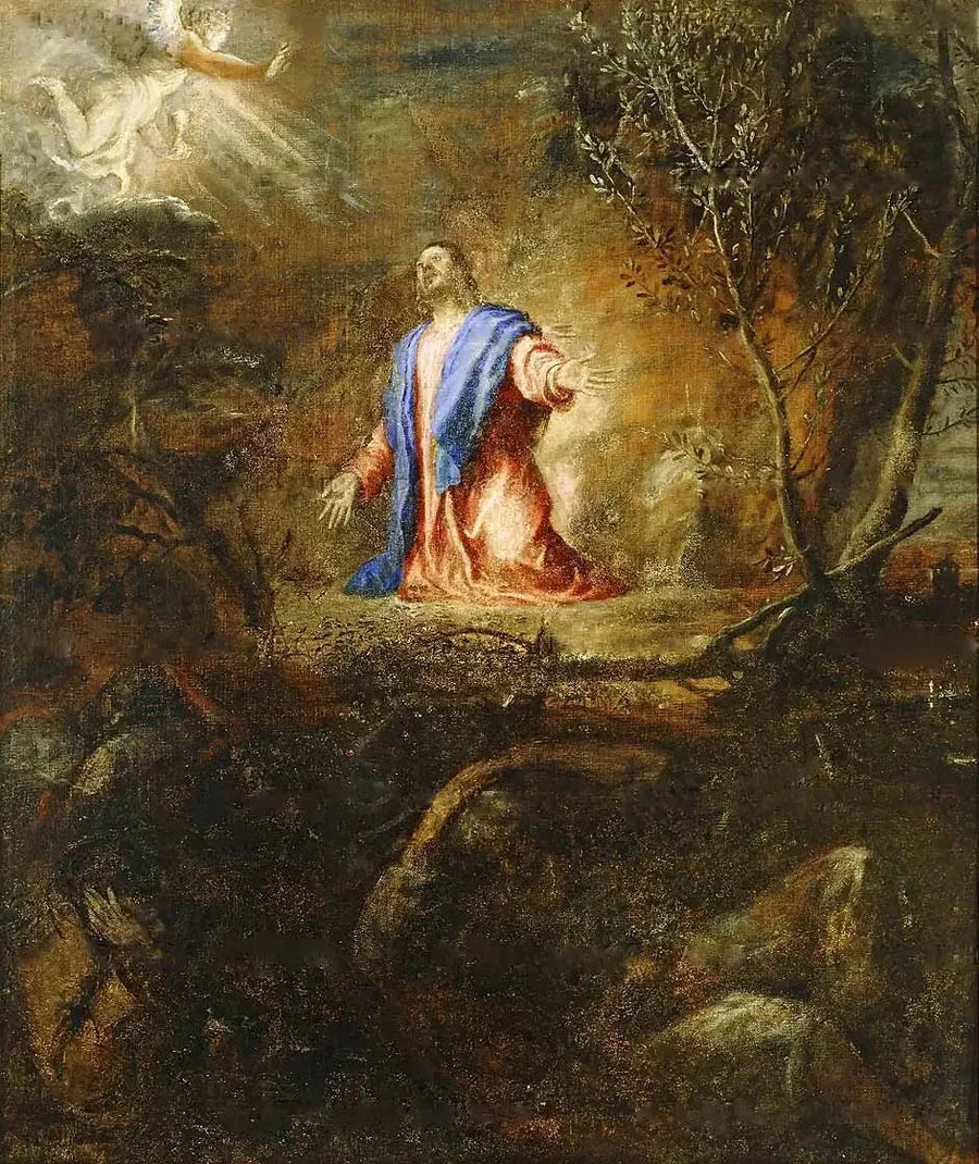 O Cristo no Monte das Oliveiras - Titian