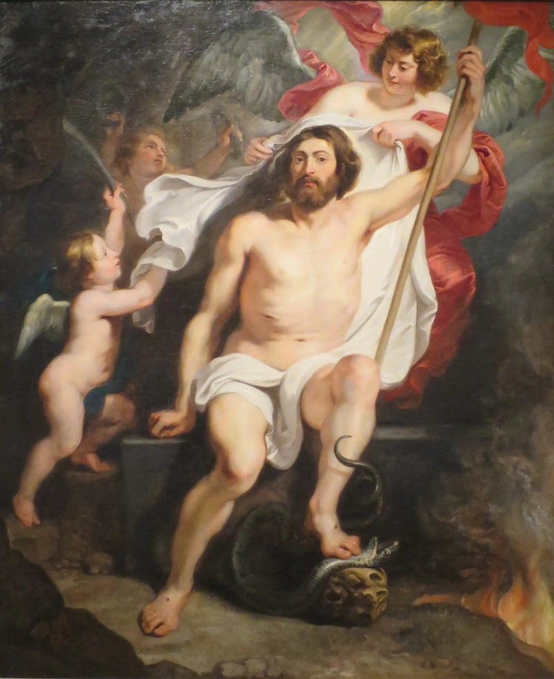 O Cristo Triunfante sobre o Pecado e a Morte - Peter Paul Rubens