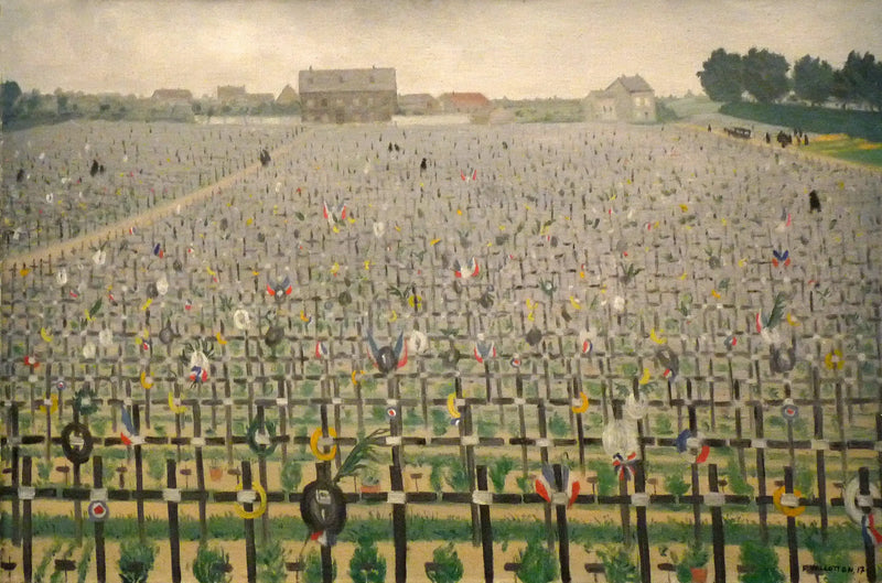 O Cemitério Militar de Châlons - Félix Vallotton