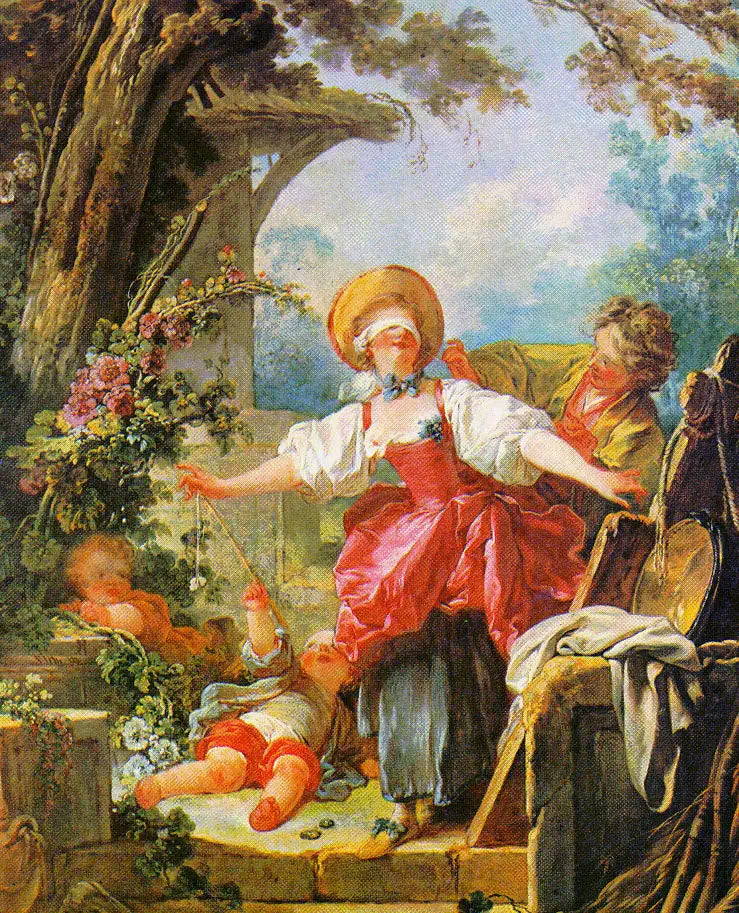 O Esconde-Esconde - Jean-Honoré Fragonard