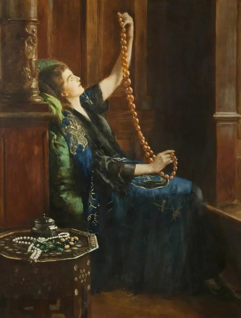 O Colar de Âmbar de John Collier