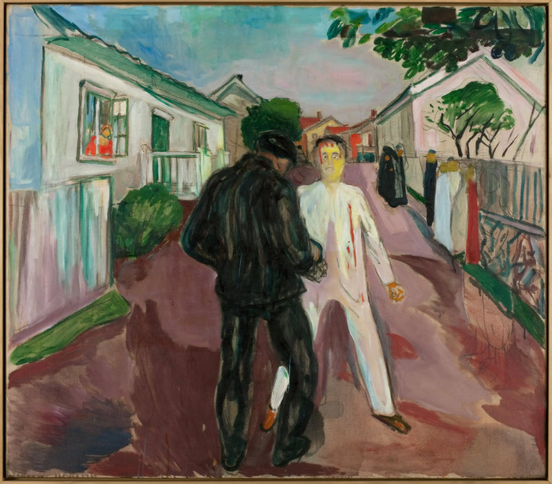 A Luta - Edvard Munch
