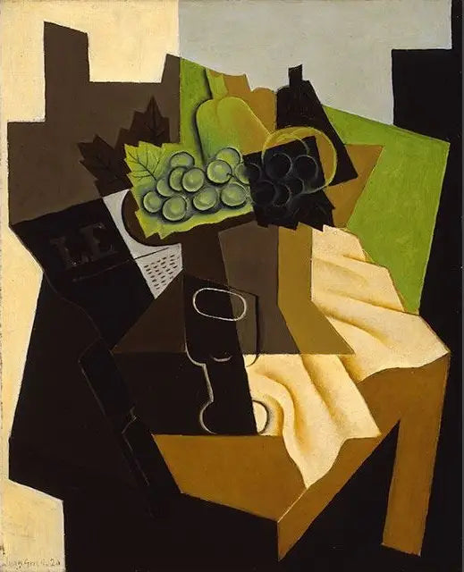 A tigela de frutas - Juan Gris