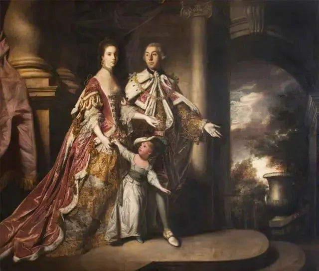 O conde e a condessa de Mexborough com seu filho, Lord Pollington (1719–1778) - Joshua Reynolds