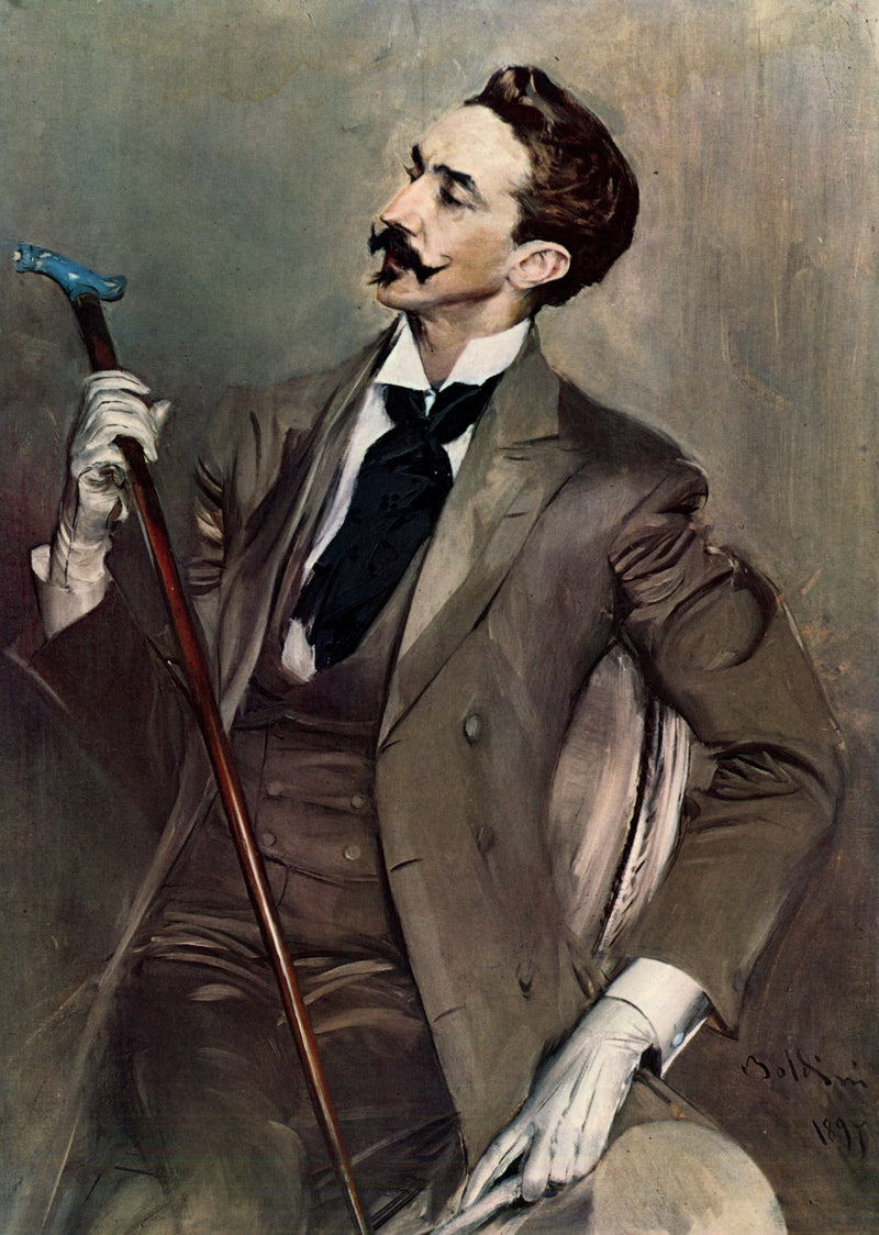 O Conde Robert de Montesquiou - Giovanni Boldini