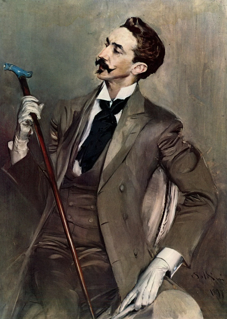 O Conde Robert de Montesquiou - Giovanni Boldini