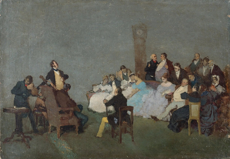 O concerto - Jean-Baptiste Camille Corot