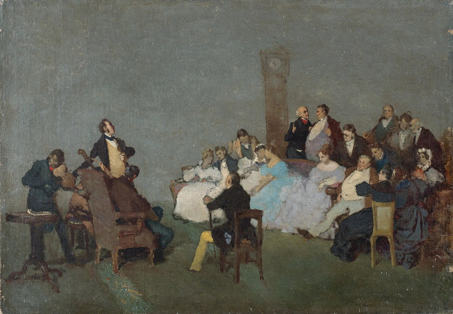 O concerto - Jean-Baptiste Camille Corot