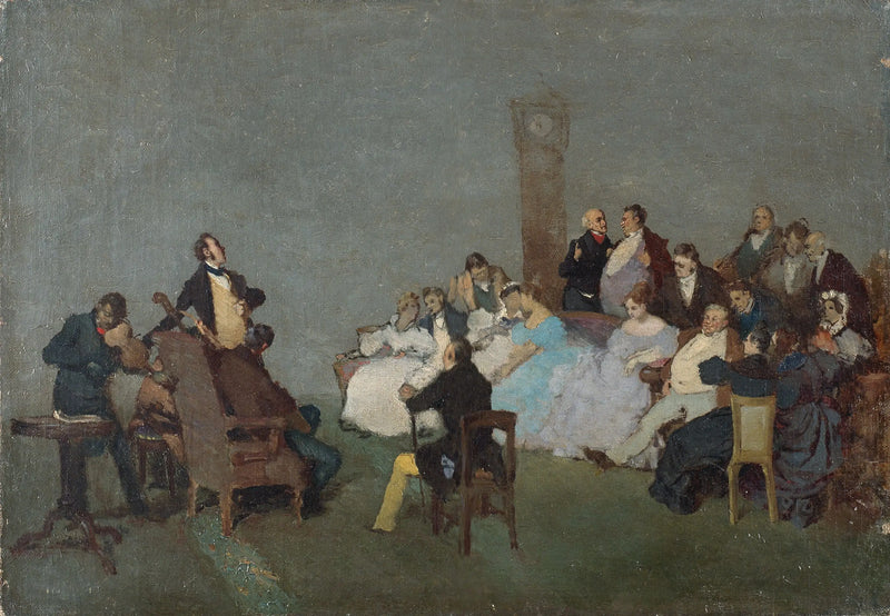 O concerto - Jean-Baptiste Camille Corot