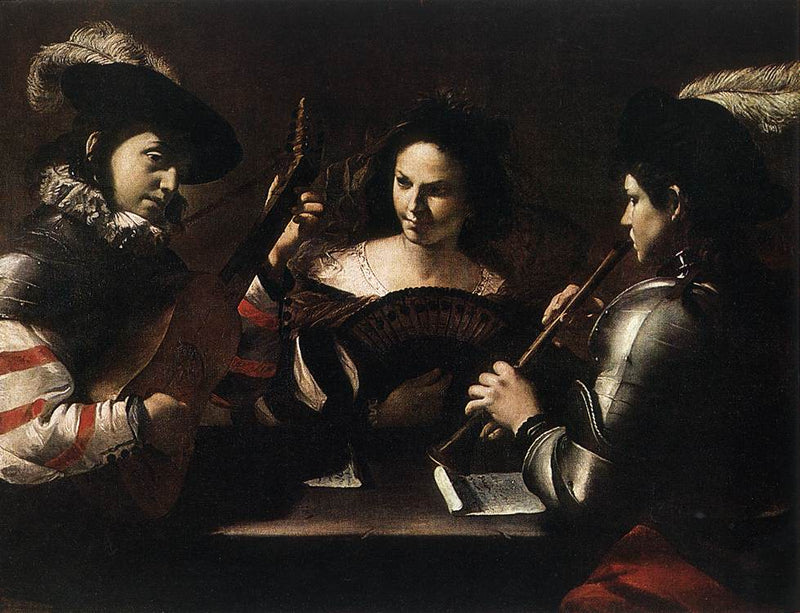 O concerto - Mattia Preti