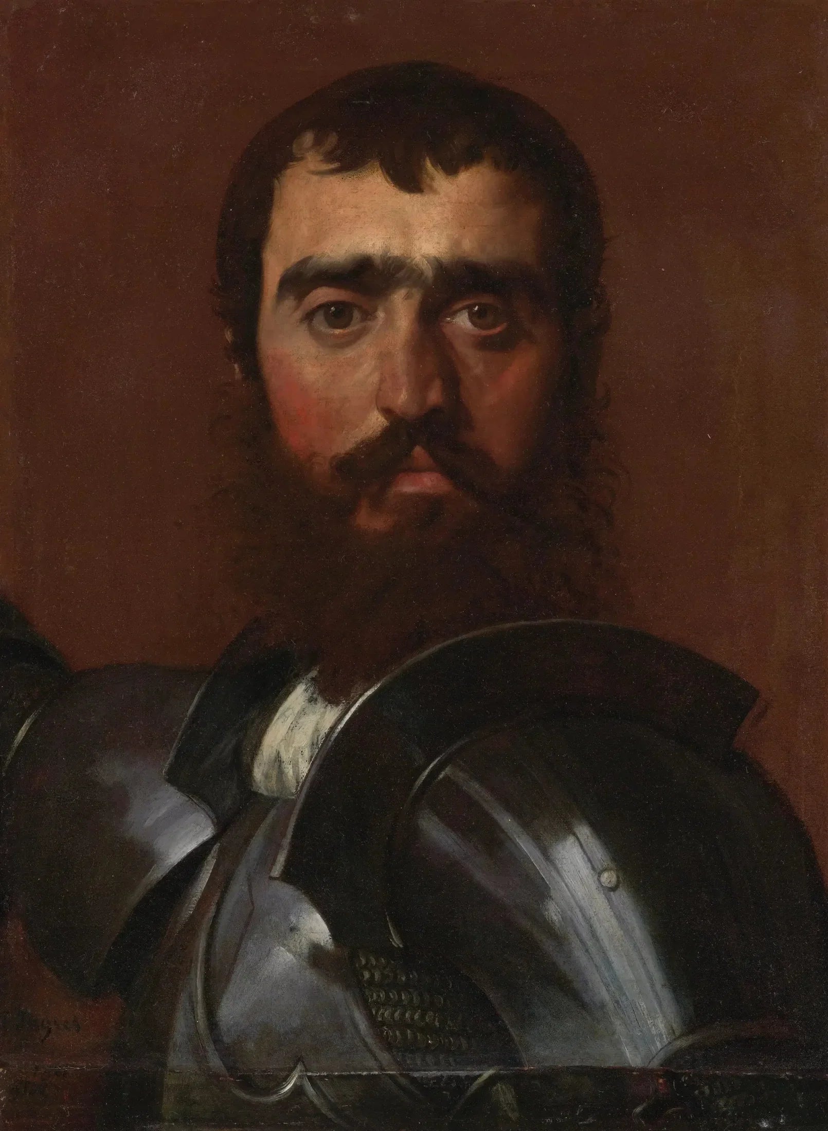 Le Condottiere - Jean-Auguste-Dominique Ingres image 1 reproduction d’œuvre d’art à l’huile