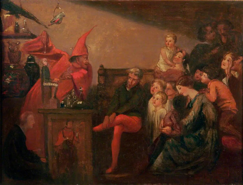 O conjurador - John Everett Millais