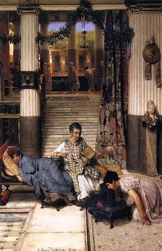 O convalescente - Lawrence Alma-Tadema
