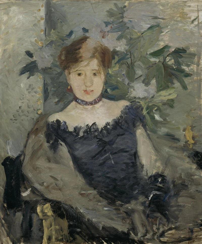 O Corsage Preto - Berthe Morisot
