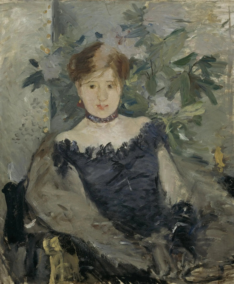 O Corsage Preto - Berthe Morisot