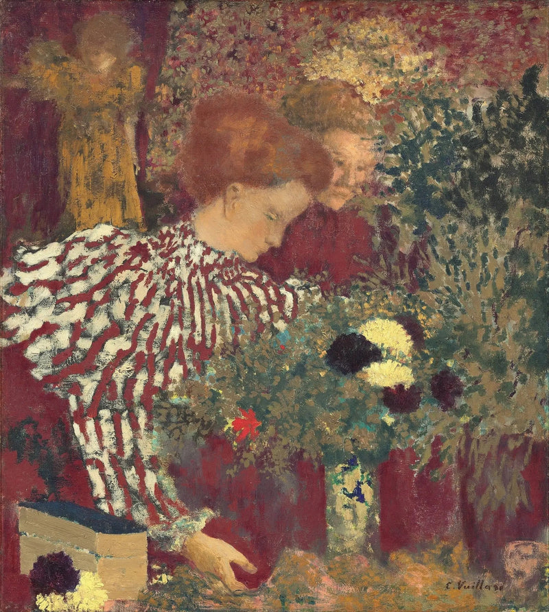 O Corsage listrado - Édouard Vuillard