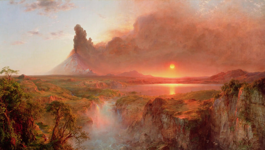 O Cotopaxi - Frederic Edwin Church