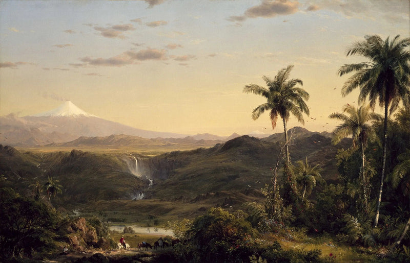 O Cotopaxi - Frederic Edwin Church