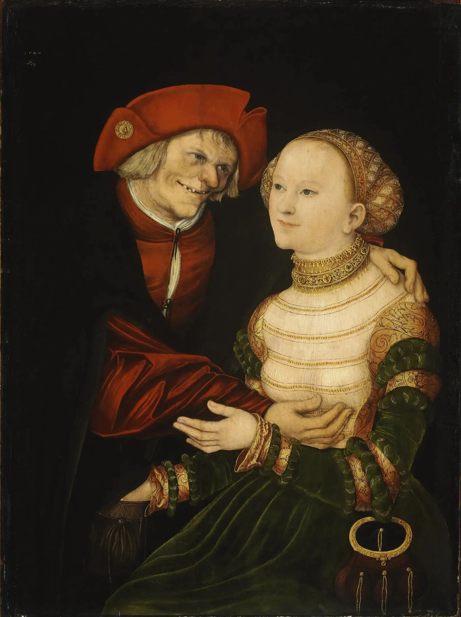 O casal mal combinado II - Lucas Cranach, o Velho