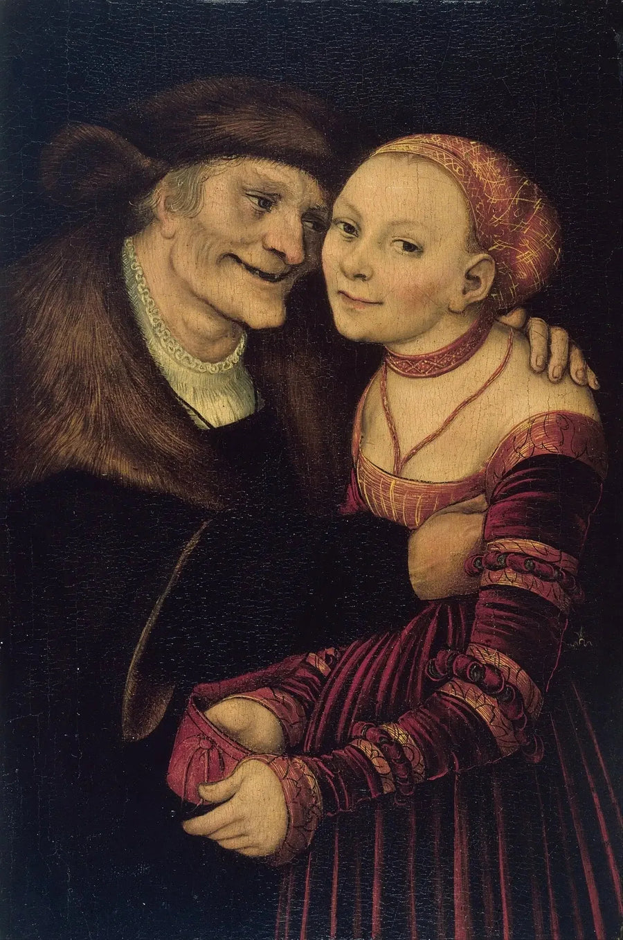 O casal mal combinado - Lucas Cranach, o Velho