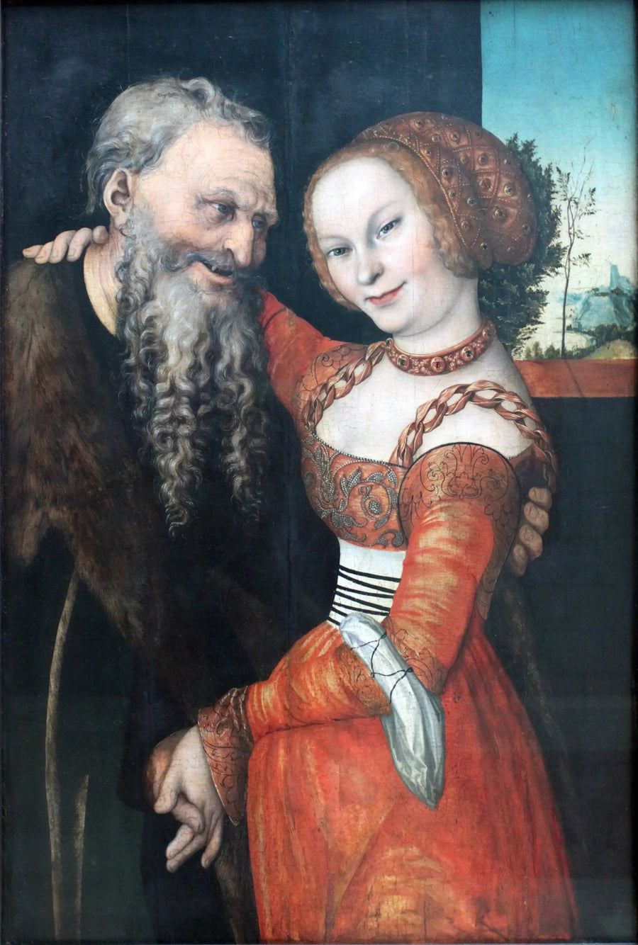 O casal mal combinado - Lucas Cranach, o Velho