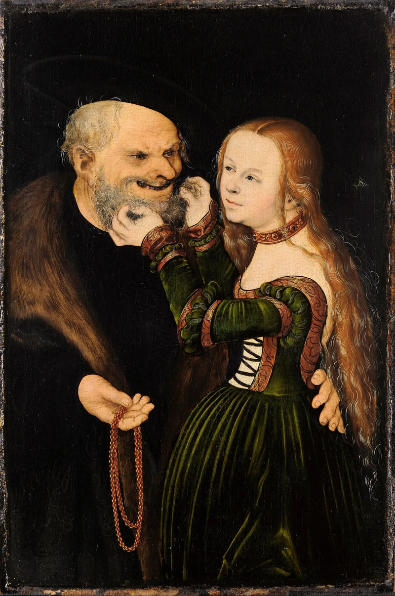 O casal mal combinado - Lucas Cranach, o Velho