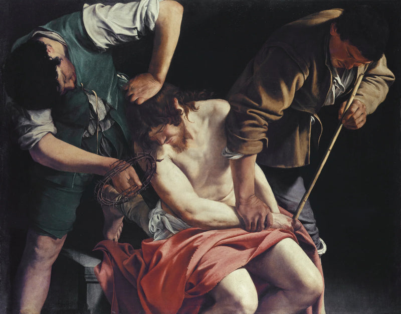 O Coroamento de Espinhos - Orazio Gentileschi