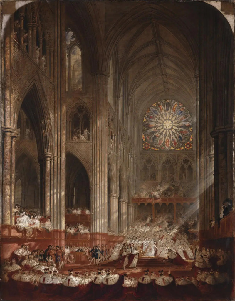 A Coroação da Rainha Vitória - John Martin