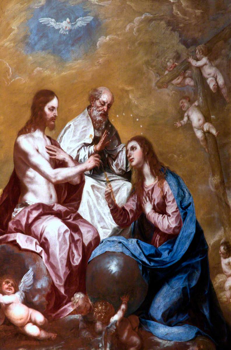 A Coroação da Virgem - Alonso Cano