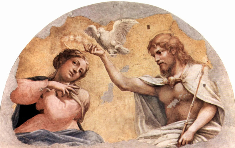 O Coroamento da Virgem - Antonio da Correggio
