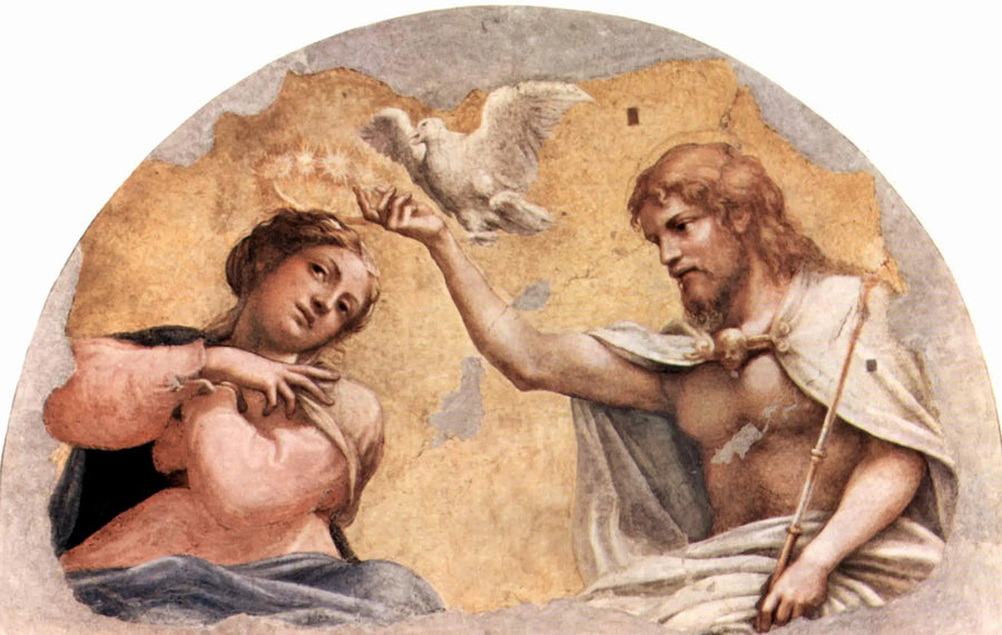 O Coroamento da Virgem - Antonio da Correggio