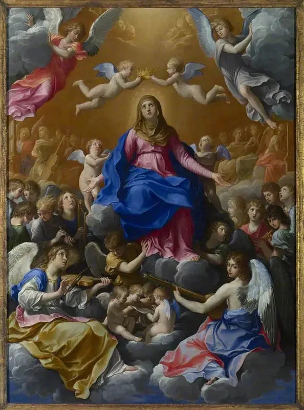O Coroamento da Virgem - Guido Reni