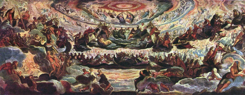 O Coroamento da Virgem - Jacopo Tintoretto