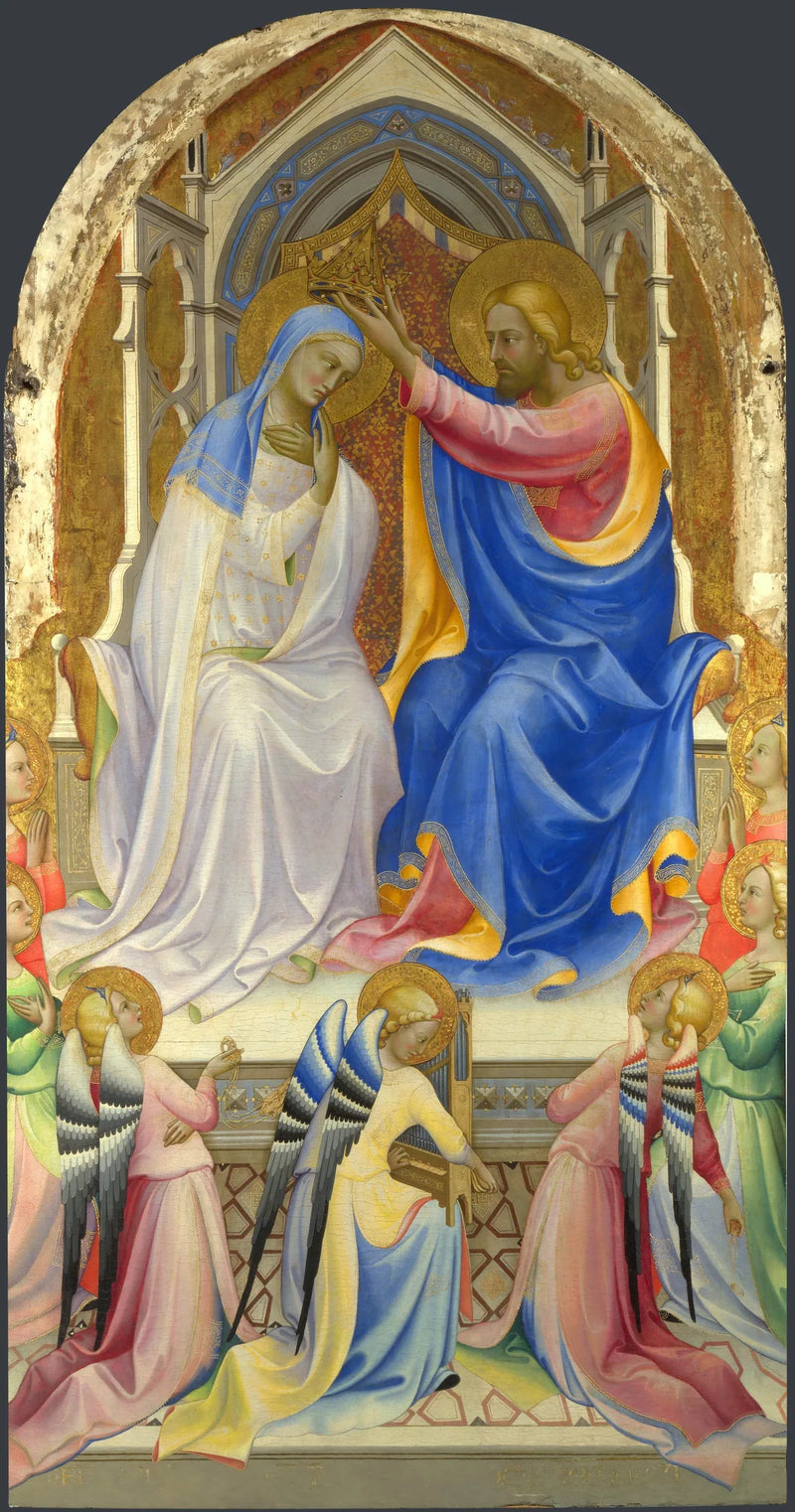 O Coroamento da Virgem - Lorenzo Monaco
