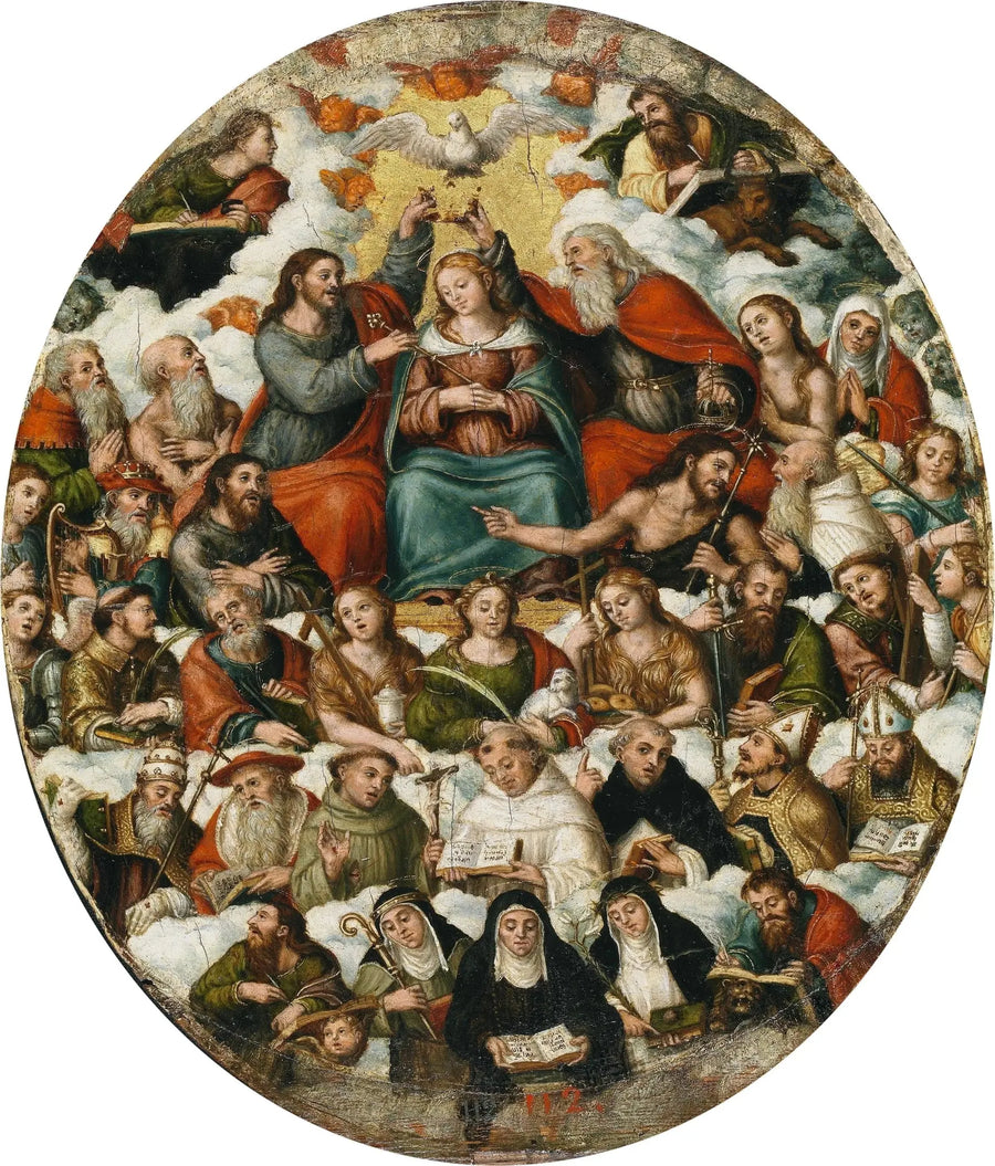 A Coroação da Virgem - Vicente Masip