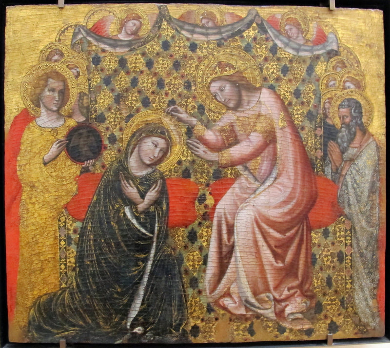 O Coroamento da Virgem - Vitale da Bologna