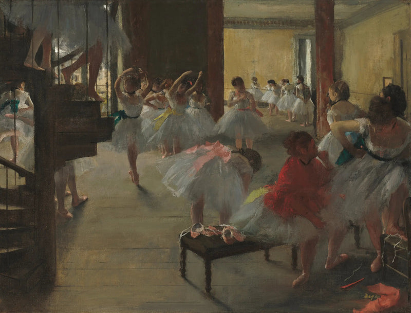 A aula de dança - Edgar Degas