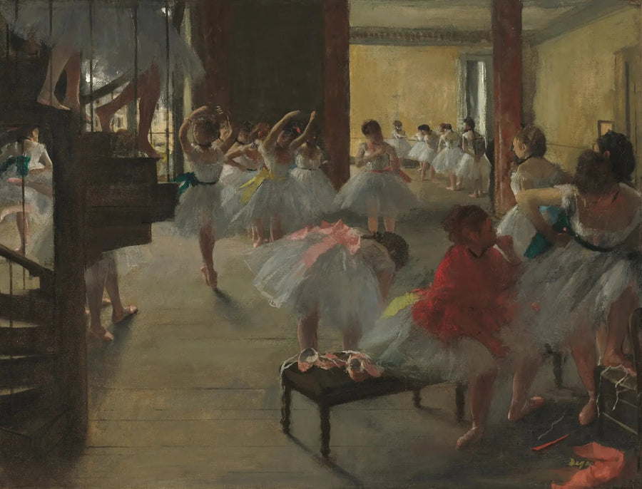 A aula de dança - Edgar Degas