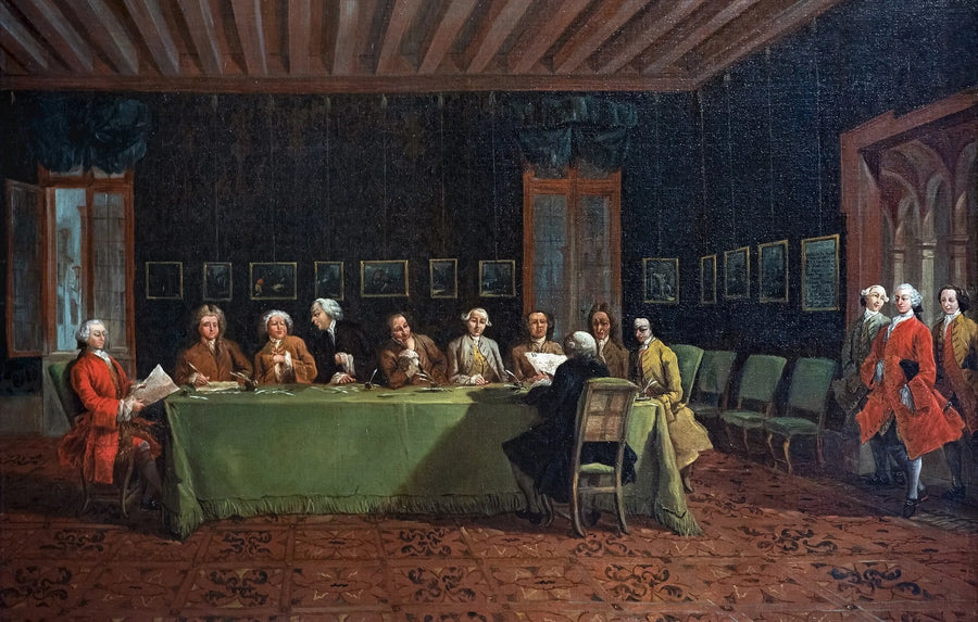 O convento diplomático - Francesco Guardi
