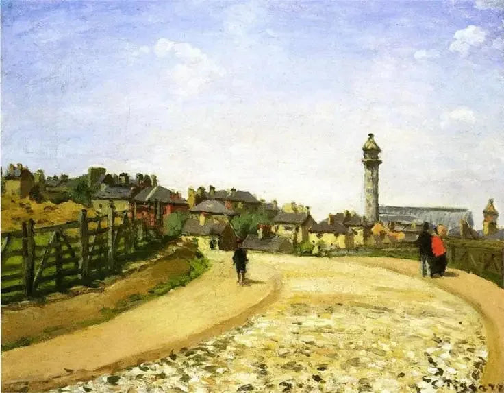 O Crystal Palace, Upper Norwood - Camille Pissarro