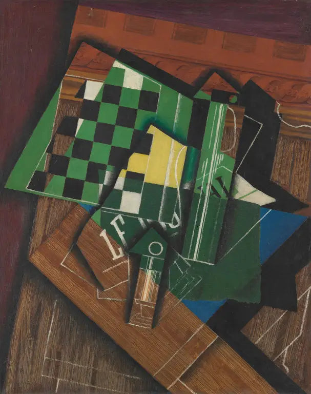 Le damier - Juan Gris - Alpha Reproduction