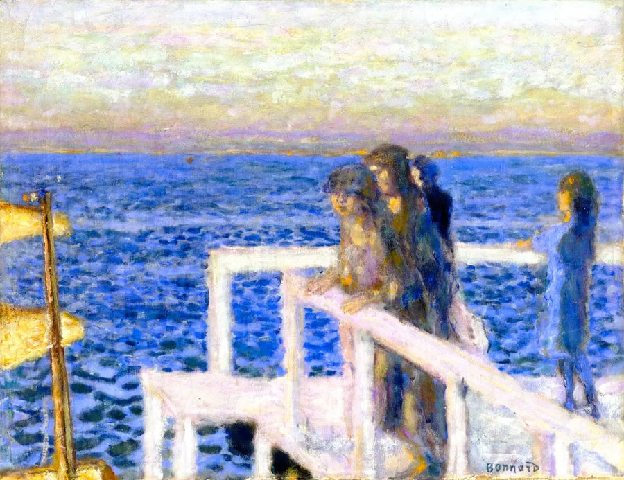 O Desembarque de Cannes - Pierre Bonnard