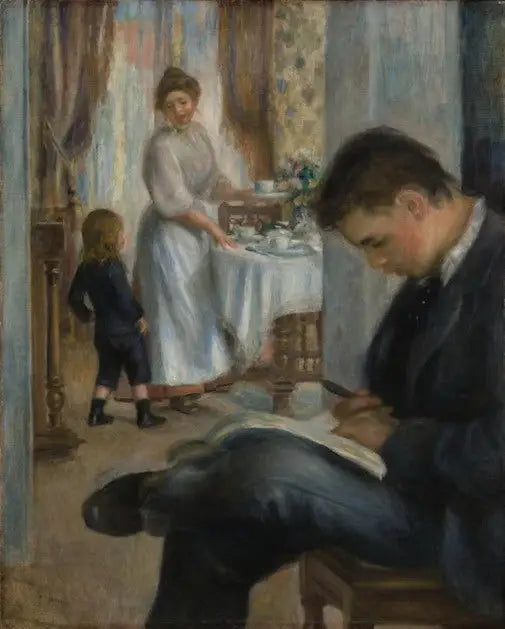 O Almoço em Berneval - Pierre-Auguste Renoir