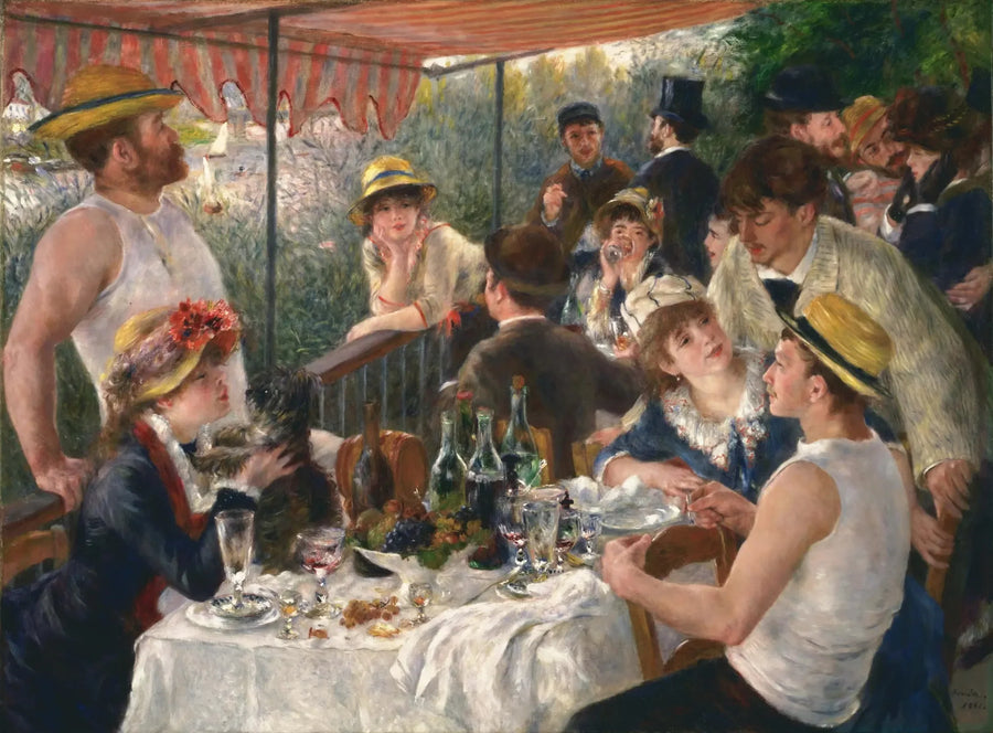 O Almoço dos Remadores - Pierre-Auguste Renoir