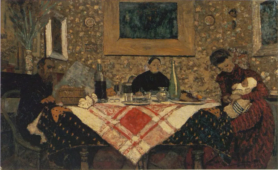 O almoço em família - Édouard Vuillard