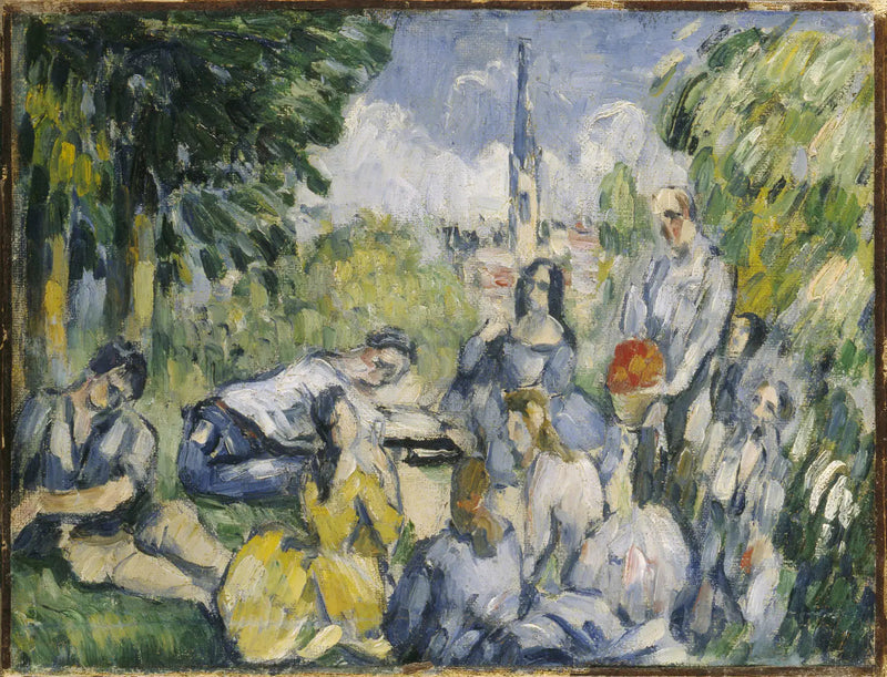 O Almoço na Relva - Paul Cézanne