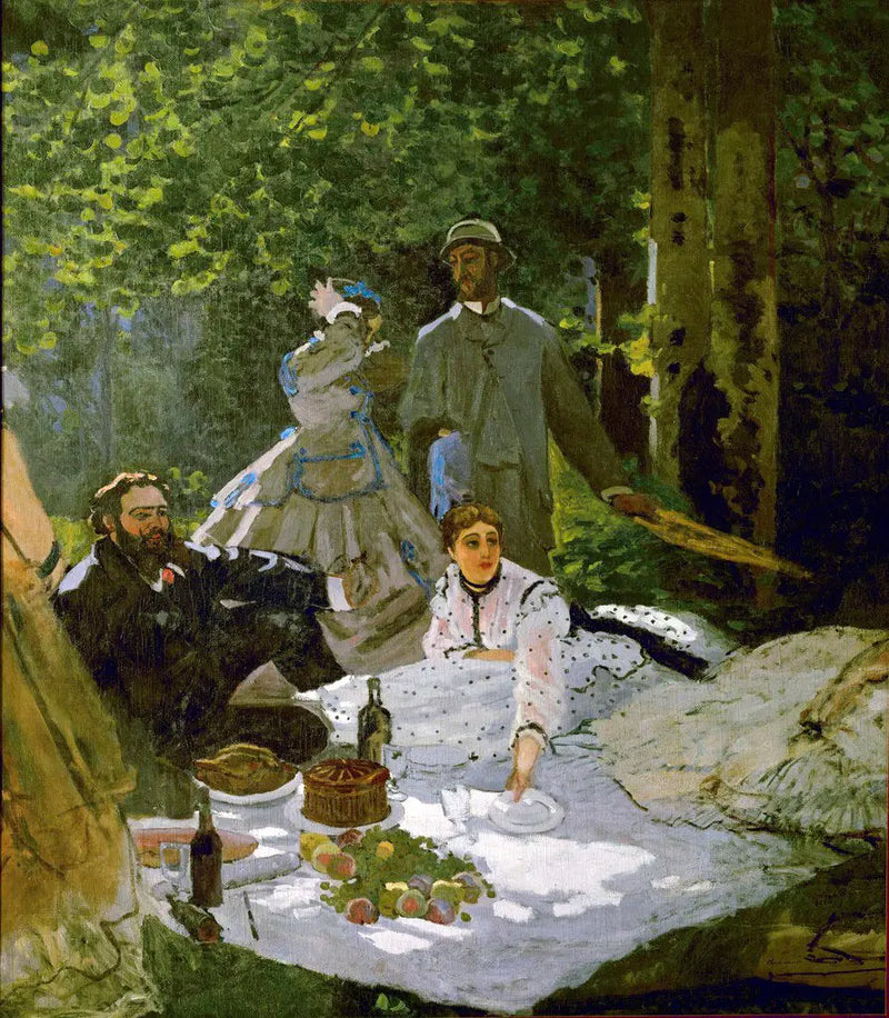 O Almoço na Relva - Claude Monet
