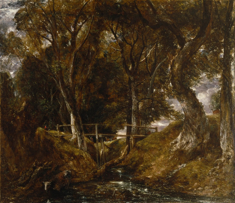 O Dell em Helmingham Park - John Constable
