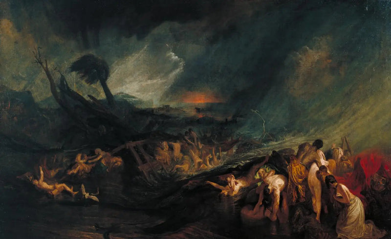 O Dilúvio - J. M. W. Turner
